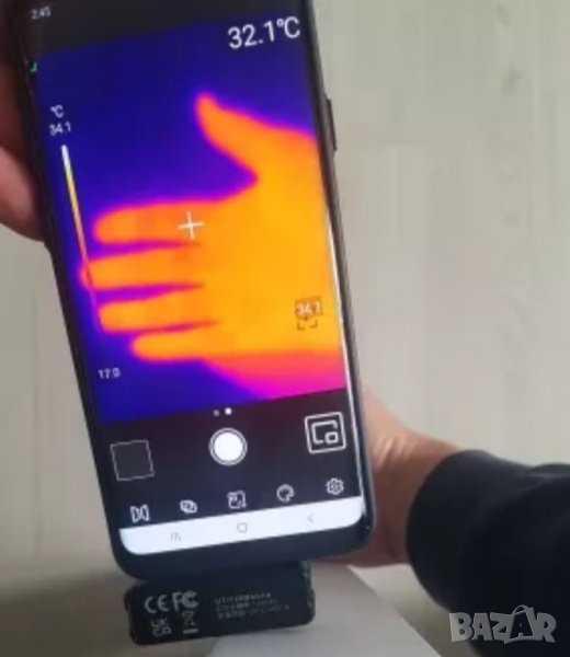 Професионална ТЕРМОКАМЕРА за телефон или таблет, снимка 1