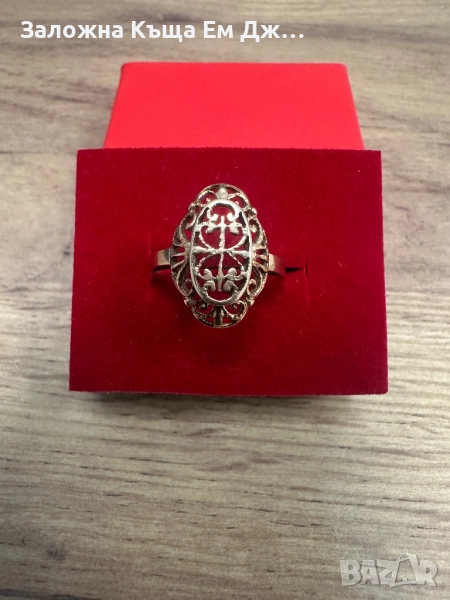 Стар антикварен златен пръстен, снимка 1