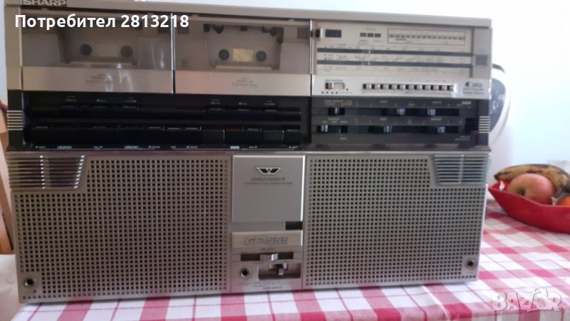 Радиокасетофон Sharp GF-555, снимка 1