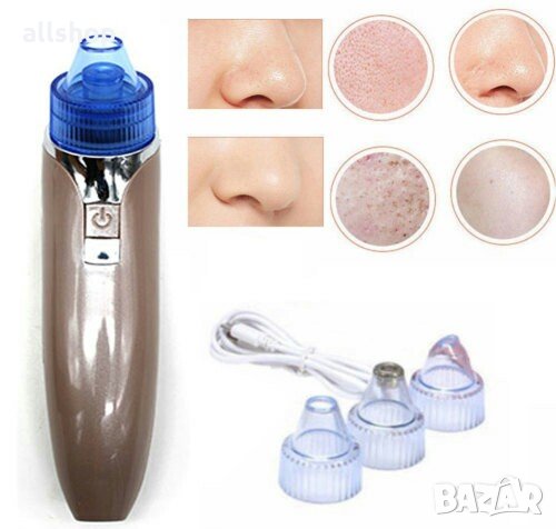 Вакуум уред против акне, черни точки, пъпки, комедони, снимка 1