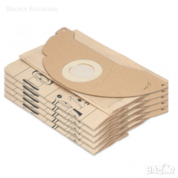 Торбички филтри за прахосмукачки Керхер Karcher WD2 / MV2 6.904-322.0, снимка 1