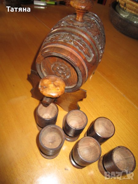 сувенири  с дърворезба Буренце,бъклици,чибук и др, снимка 1