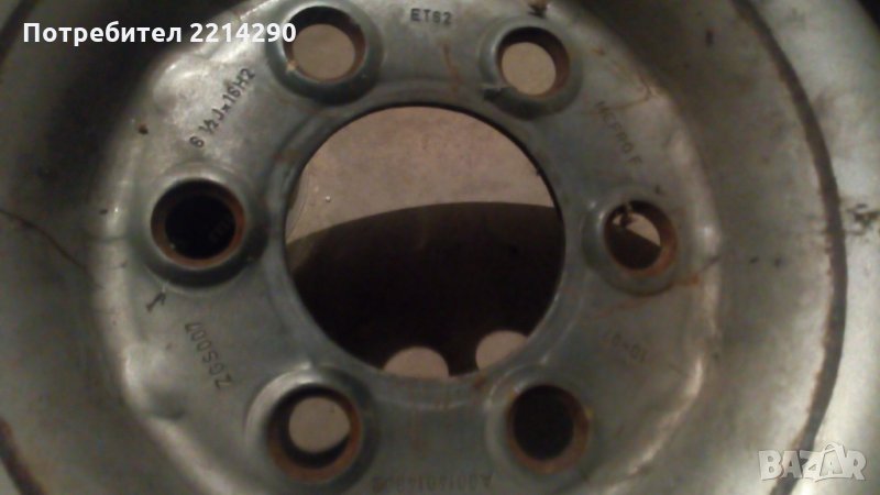 Желязна джанта за Mercedes Sprinter W906, снимка 1