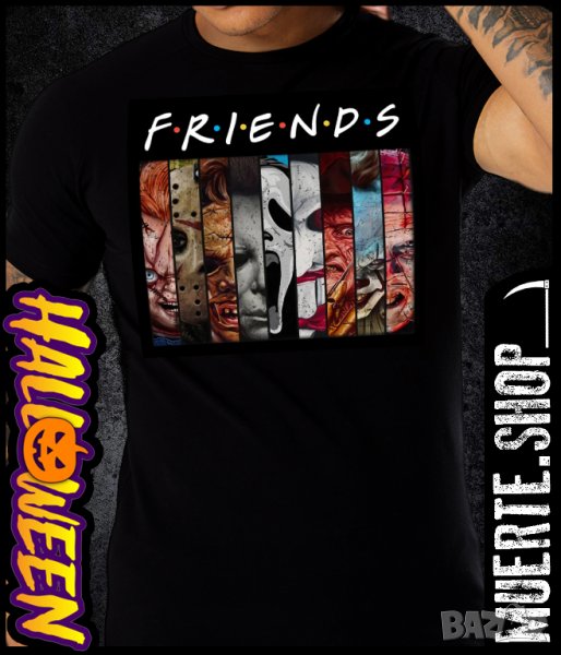 Тениска с щампа   FRIENDS, снимка 1