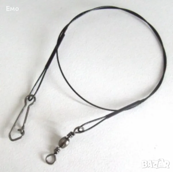 Поводи за щука - 1бр - 9кг, 12кг, 15кг, 20кг, снимка 1