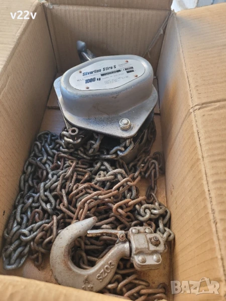 ръчен телфер 1тон, снимка 1