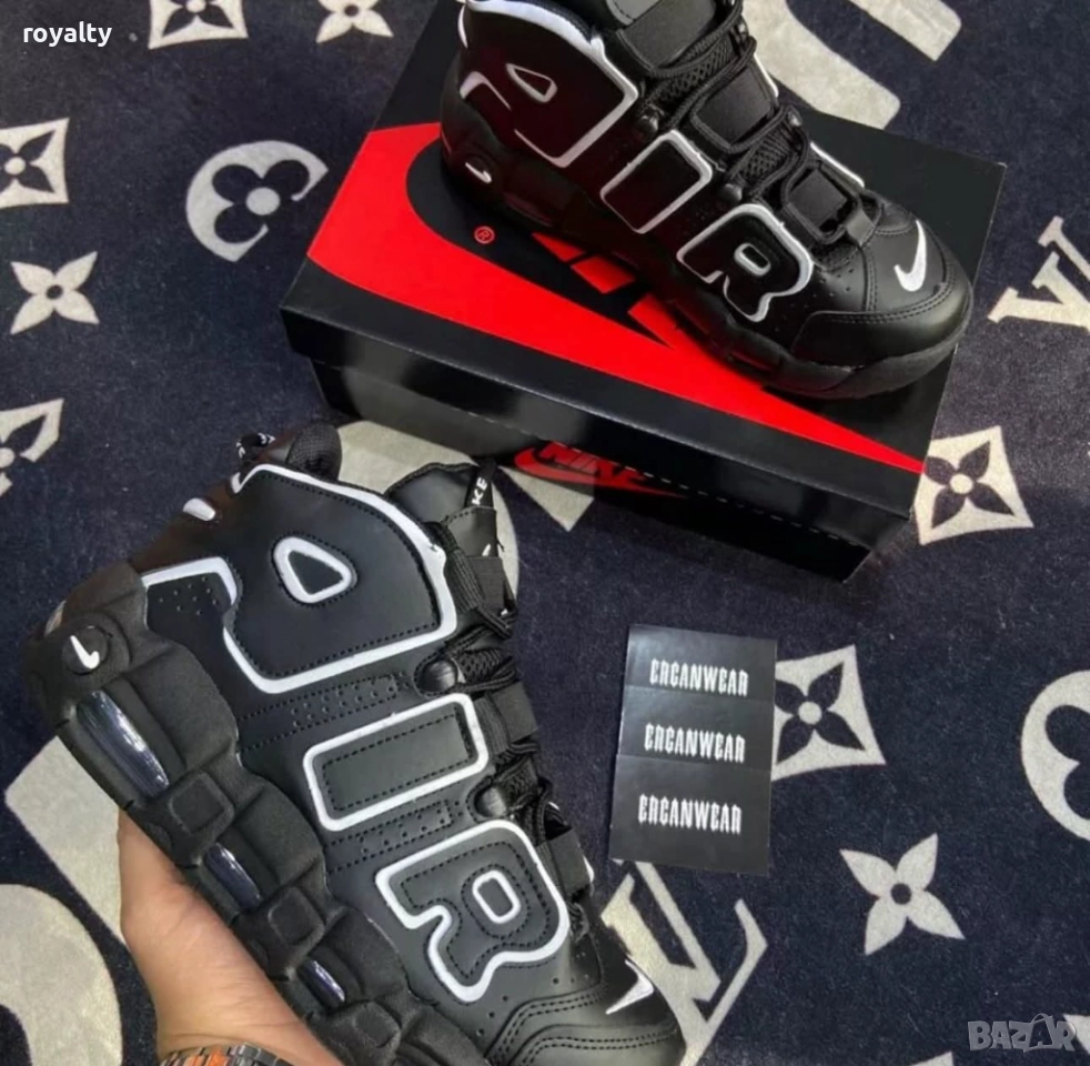 Nike Air Uptempo Черни Маратонки 36-44 Номер , снимка 1