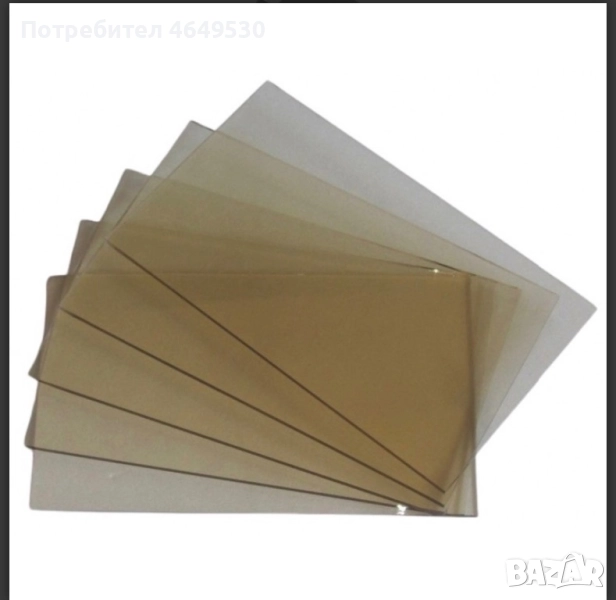 Огнеупорно стъкло(керамично) за камини, печки, фурни , снимка 1