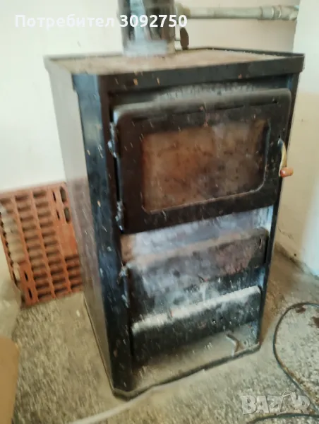 Котел на дърва  работещо , снимка 1