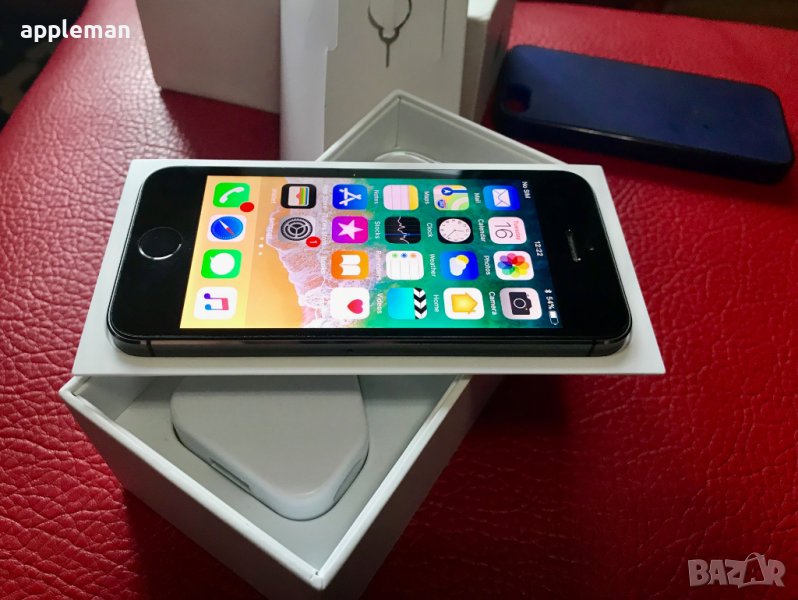 Apple iPhone 5s 16Gb Space gray Фабрично отключен Айфон телефон, снимка 1
