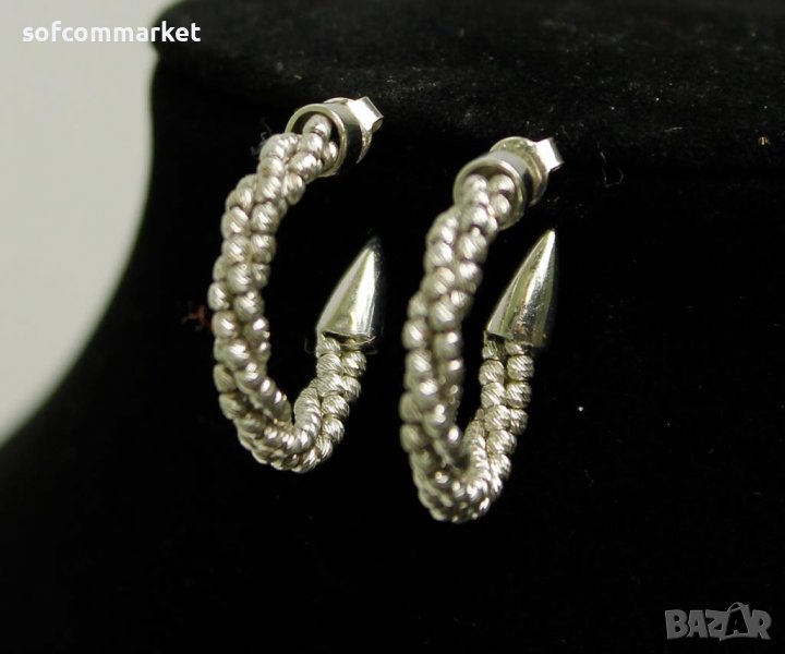 Златни обеци 7,76 гр 14К, снимка 1