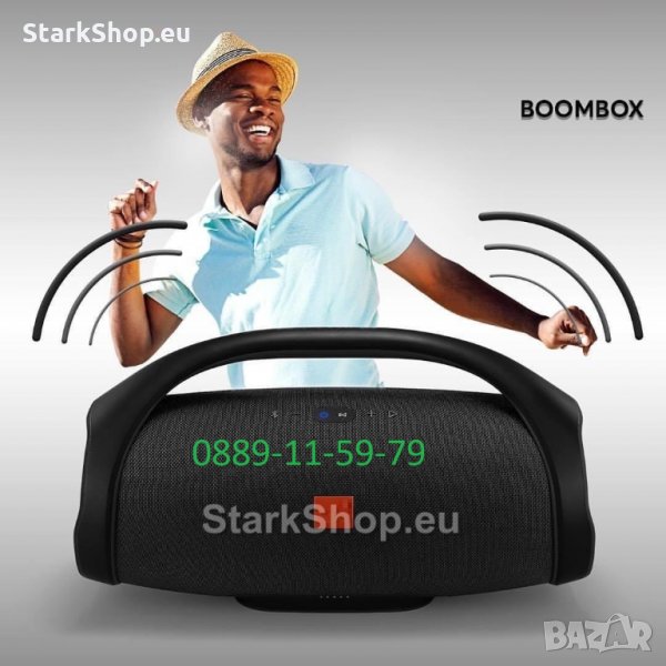 Преносима безжична тонколона – BT, USB, MicroSD – BIG BoomBox, снимка 1