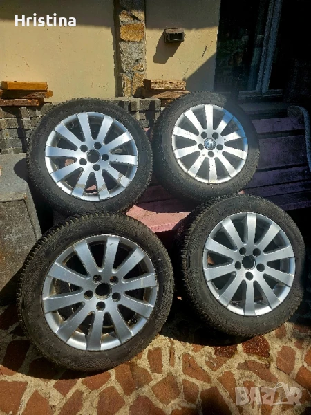 4 бр Алуминиеви джанти с Гуми !!!, снимка 1