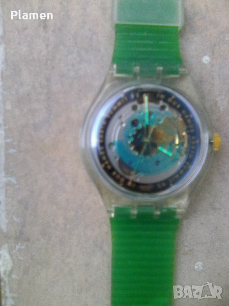 Часовник СУОТЧ механичен автоматик Земята е в твоите ръце от 1992 година, снимка 1