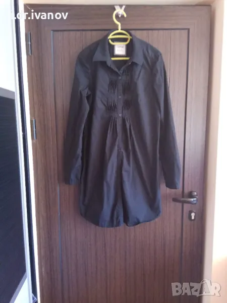 Esprit дълга черна риза , снимка 1