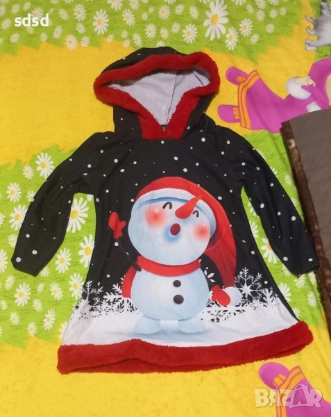 Коледна детска рокля , снимка 1
