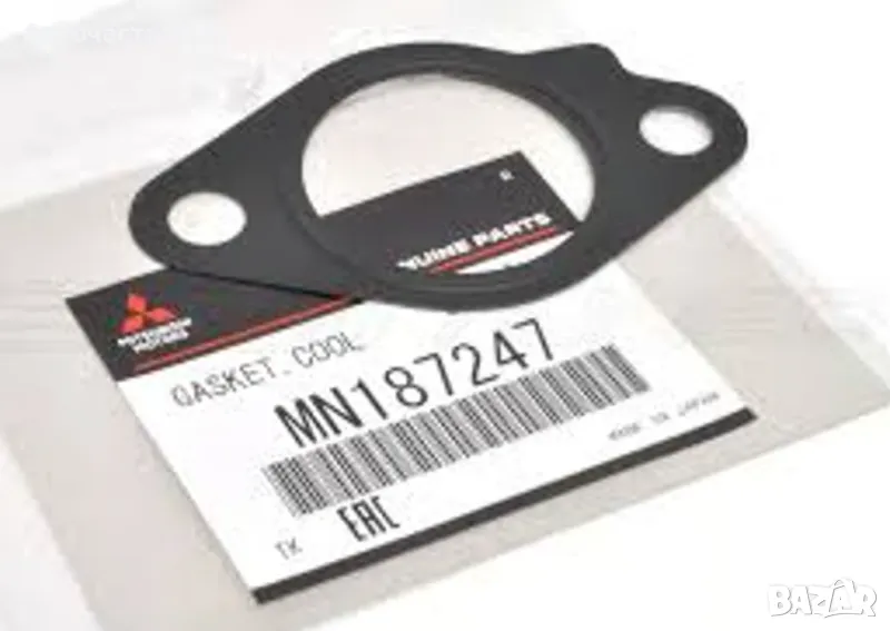 Гарнитура корпус термостат МИТСУБИШИ ЛАНСЕР 8 АУТЛЕНДЪР 2 3 MITSUBISHI OUTLANDER LANCER MN187247 , снимка 1