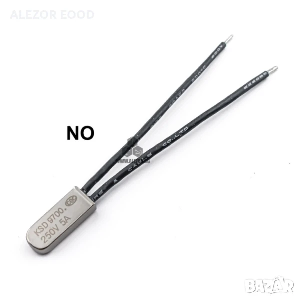 Биметални термични защити, NО нормално отворен контакт, снимка 1