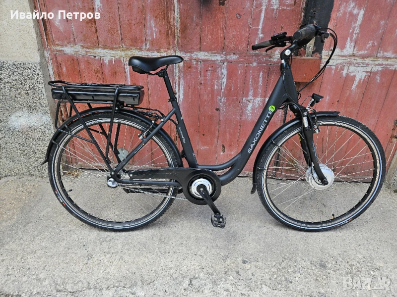 Електрически велосипед 28 цола SAXONETTE-шест месеца гаранция, снимка 1