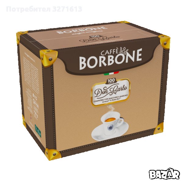Кафе Борбоне Don Carlo Lavazza A Modo Mio Caffe Borbone 100бр., снимка 1