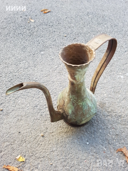 Бакърен ибрик, снимка 1