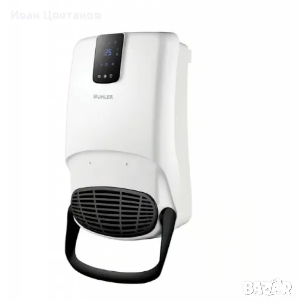 Печка вентилаторна за баня MBH-2007D, 2000W, eлектронно упраление, снимка 1