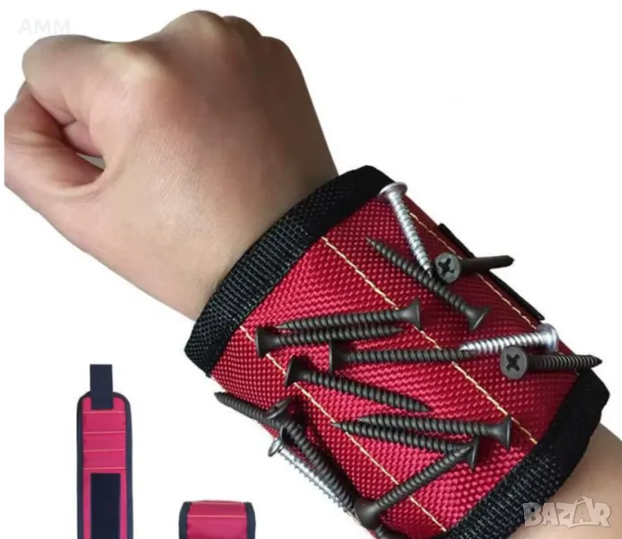 Магнитна гривна /лента за инструменти, снимка 1