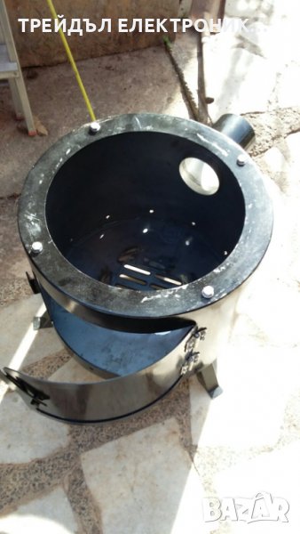 ПАРНА ВОСЪКОТОПИЛКА с ПРЕСА на ДЪРВА- TECHTRON, снимка 1