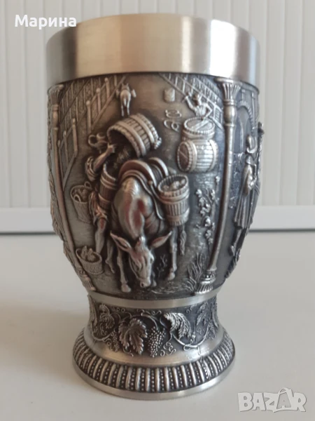 Немска чаша за вино и ракия, 160 мл., Antik*Vintage #83, снимка 1