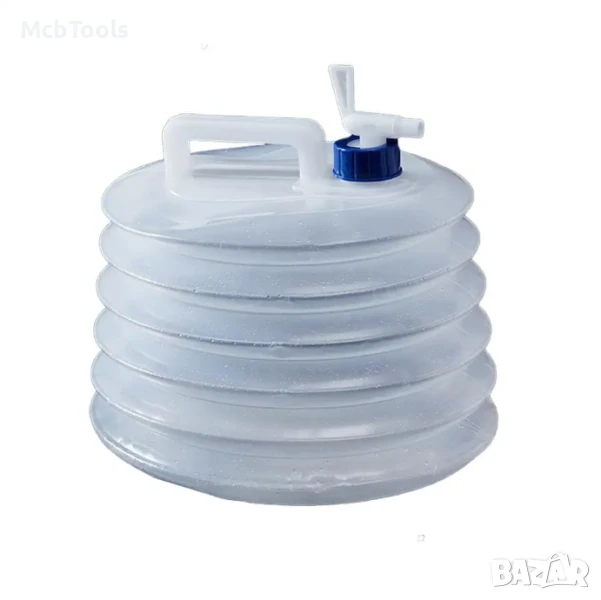 Туба за вода сгъваема - 5 и 10 литра, снимка 1