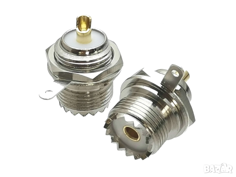 Конектор UHF женски SO239, снимка 1