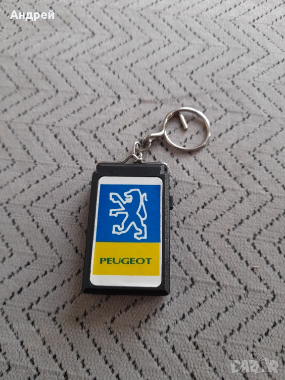 Стар ключодържател Peugeot,Echo Key, снимка 1