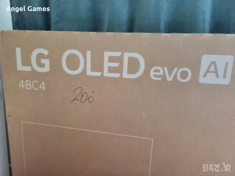 ЗАПЕЧАТАН LG OLED EVO 48 инча 100Hz 48C41LA 4K UltraHD 121см телевизор, снимка 1