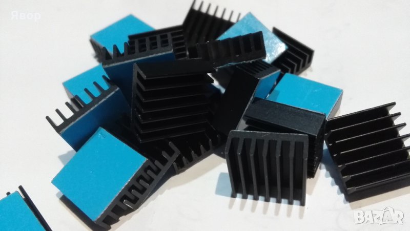 14х14х6мм радиаторчета от анодиран алуминий, снимка 1