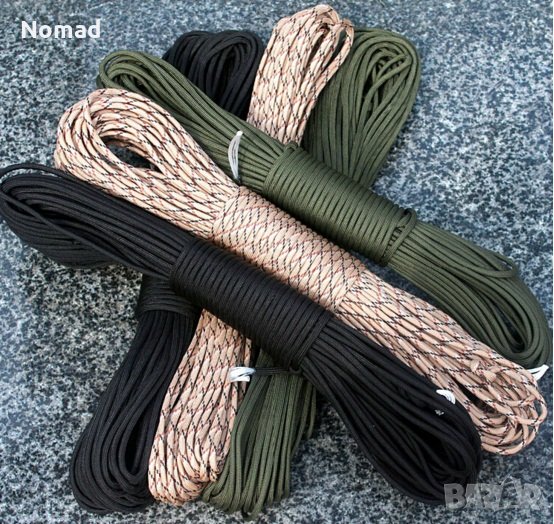 Паракорд 550, тип 3, 7 нишки - 31 метра, снимка 1
