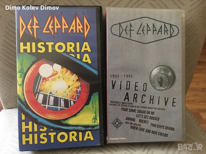 Def Leppard VHS HiFi stereo Оригинал, снимка 1