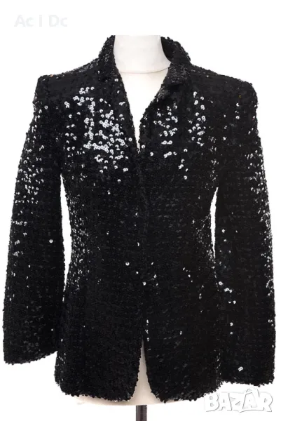 Винтидж сако с пайети Ultrablack, снимка 1