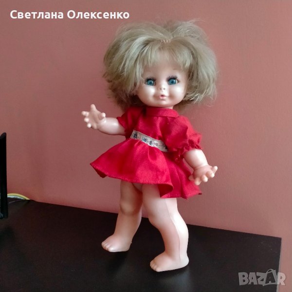 Кукла ретро 32 см, снимка 1