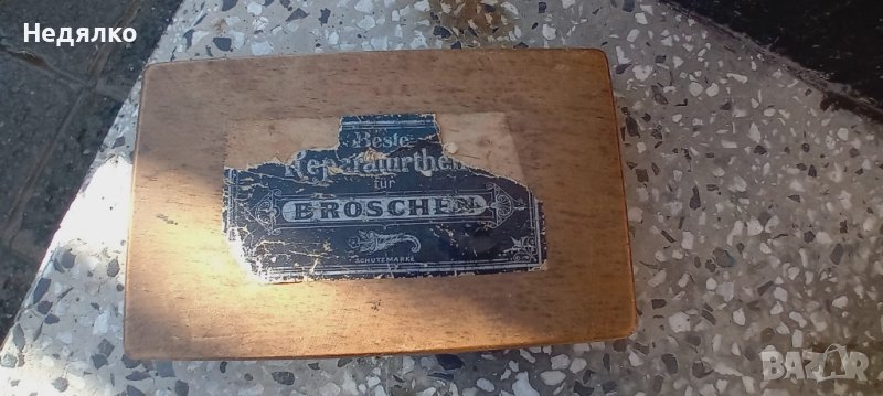 Стари игли за брошки с кутия,1890г,немски, снимка 1