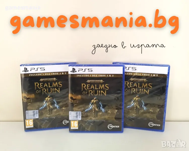 [ps5] ! Супер Цена ! Warhammer Age of Sigmar: Realms of Ruin / Експресна доставка, снимка 1