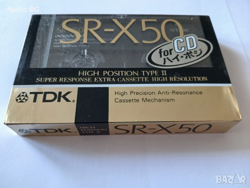 нови аудио касети TDK SR-X50 Japan, снимка 1