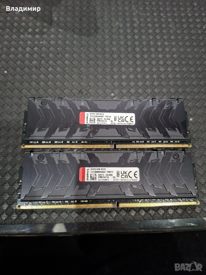 Kingston Fury 32гб ддр4 3200mhz, снимка 1