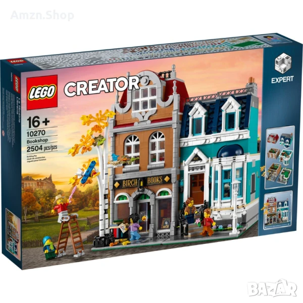Lego 10270 КНИЖАРНИЦА 2504 части LEGO Creator Expert bookshop, снимка 1