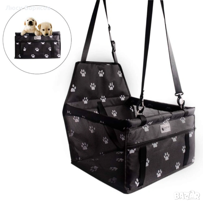 Седалка за куче, за кола P E T L I F E!, снимка 1