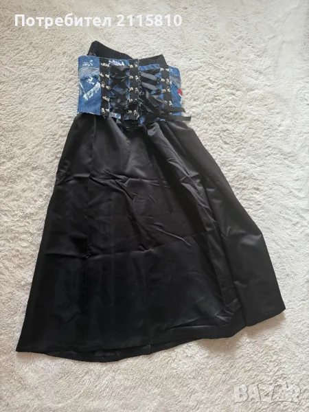 Пола дидро с отделен дънков колан , снимка 1