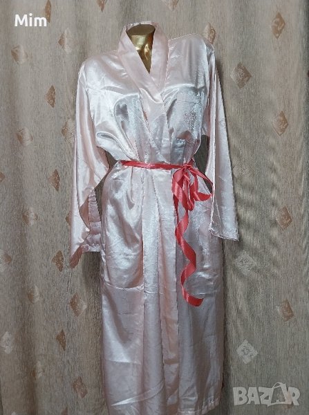 Josephine S/L Светло розов плътен халат , снимка 1