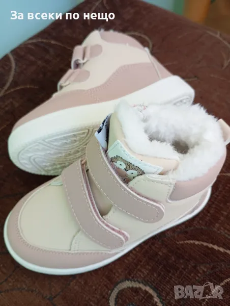 Зимни боти с пух размер 24 за момиче , снимка 1