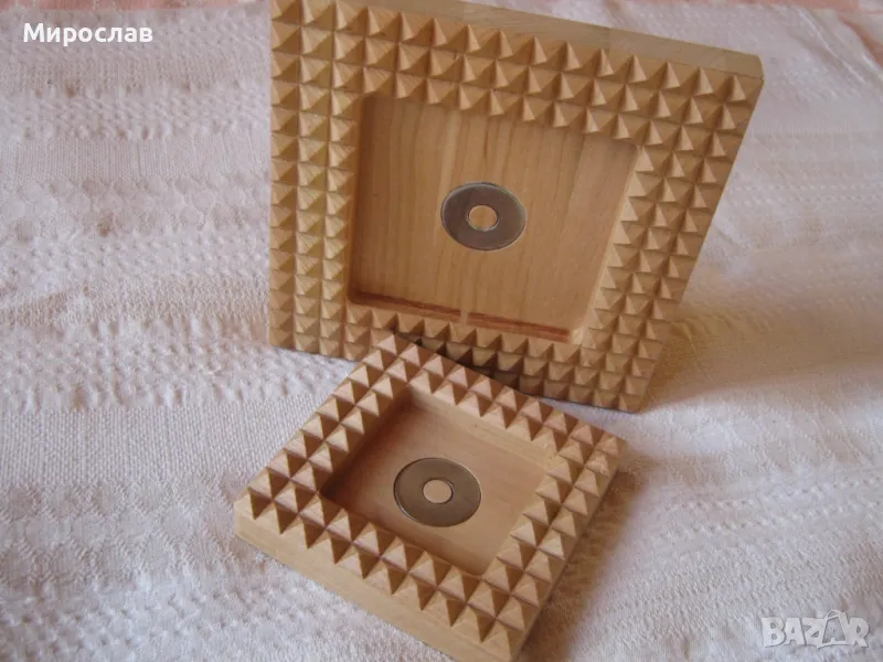 Дървени пепелници за цигари и пури., снимка 1