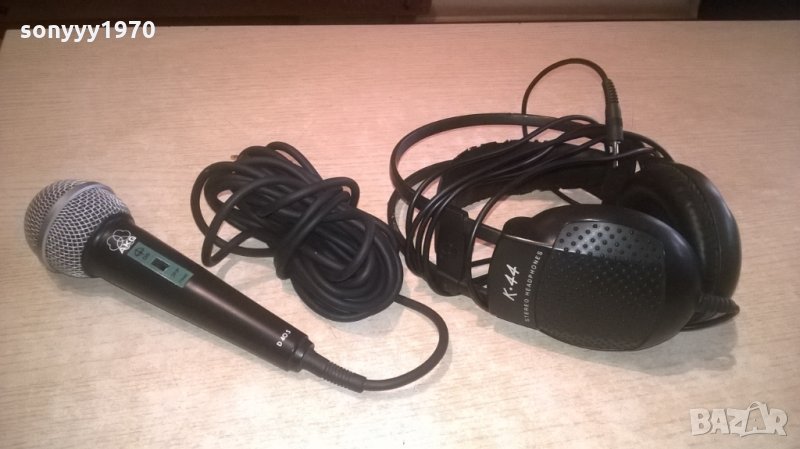 akg & akg-microphone & headphones, снимка 1