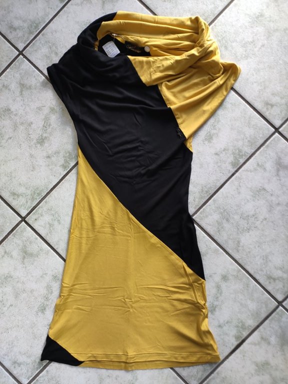 Pause Jeans рокля жълто и черно в Рокли в гр. София - ID28121345 — Bazar.bg